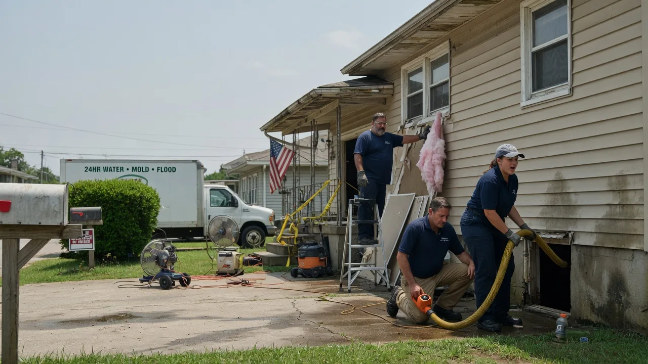 Water Damage Repair in Falls, PA near me